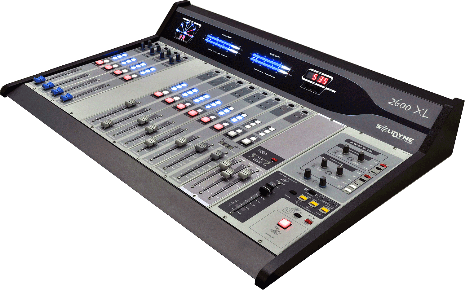 Consola-2600XL-Streaming-Solidyne-Televisión-Radio-Emisoras-FM-AM-Internet-Virtual-Online-Buena-Imagen-Bogotá-Colombia